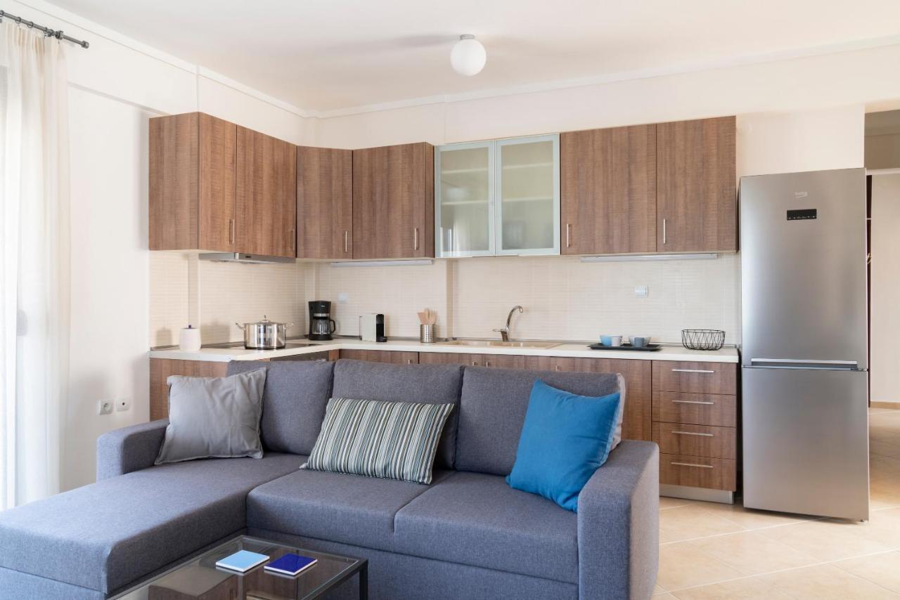 Alexandros Maisonettes & Apartments Неа-Муданія Екстер'єр фото